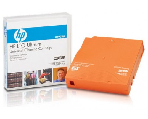 HP C7978A-ET DC HPE Ultrium LTO limpieza etiquetado universal cleaning