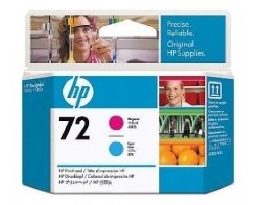 HP Designjet T610/1100 Cabezal Magenta y Cian nº72