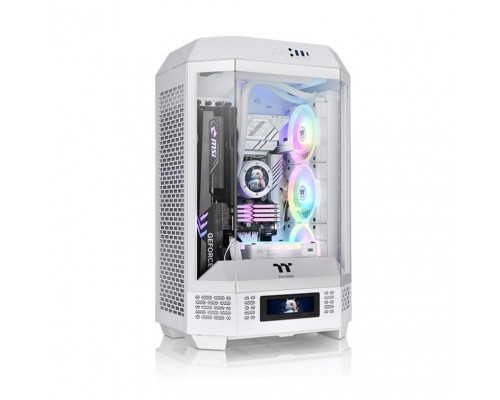 CAJA THERMALTAKE THE TOWER T300 ATX 2XUSB 3.0 SIN FUENTE BLANCO