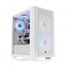 CAJA THERMALTAKE VERSA H16 TG ARGB M-ATX 3XVENTX120 MM SN FUENTE BLANCO