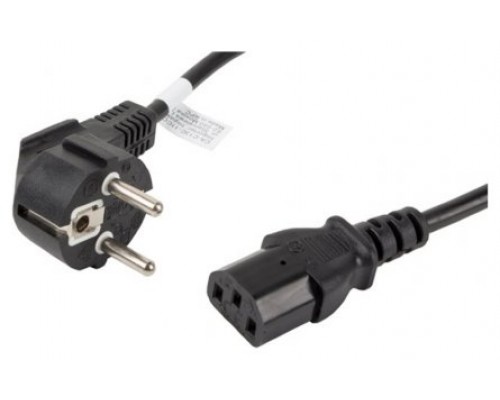 CABLE DE ALIMENTACION LANBERG SCHUKO CEE 7/7 A IEC320 C13 10M· (Espera 4 dias)