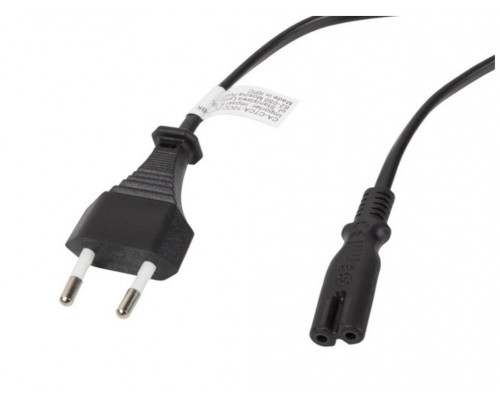 CABLE LANBERG DE ALIMENTACION OCHO CEE 7/16 A IEC320 C7  NEGRO 3M