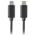 CABLE USB LANBERG 2.0 MACHO/USB C MACHO 1.8M NEGRO