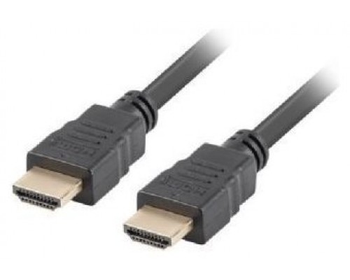 CABLE HDMI LANBERG MACHO/MACHO V1.4 ALTA VELOCIDAD 1.8M NEGRO