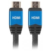 CABLE HDMI LANBERG MACHO/MACHO V2.0 CU 4K PREMIUM 1M NEGRO-1422 CABLE HDMI LANBERG MACHO/MACHO V2.0 CU 4K PREMIUM 1M NEGRO