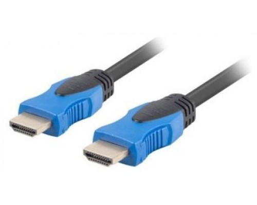 CABLE HDMI LANBERG MACHO/MACHO V2.0 CU 4K 3M NEGRO