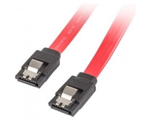 CABLE SATA III LANBERG 6GB/S HEMBRA HEMBRA CLIP METAL 0.5M