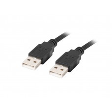 CABLE USB 2.0 LANBERG MACHO/MACHO 1.8M NEGRO