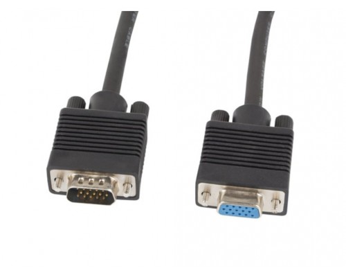 CABLE VGA LANBERG MACHO HEMBRA FERRITA NEGRO 3 M-1422 CABLE VGA LANBERG MACHO HEMBRA FERRITA NEGRO 3 M