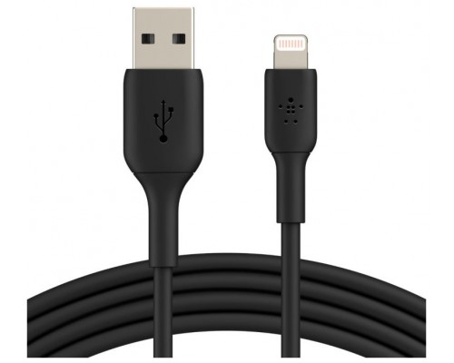 CABLE BELKIN CAA001BT1MBK LIGHTNING A USB-A BOOST