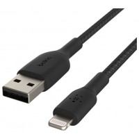 CABLE BELKIN CAA002BT1MBK LIGHTNING USB-A TRENZADO