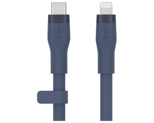 CABLE BELKIN CAA009BT1MBL USB-C A LIGHTNING SILICONA