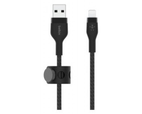 CABLE BELKIN CAA010DS3MBK LIGHTNING USB-A TRENZADO