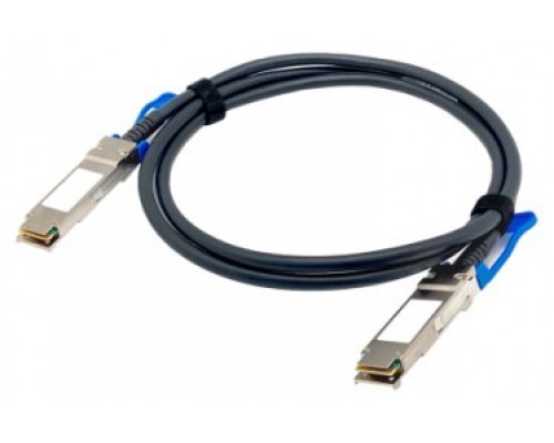 QNAP CAB-DAC15M-Q28 cable de fibra optica 1,5 m QSFP28 Negro (Espera 4 dias)