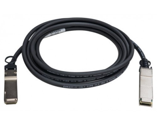 QNAP CAB-NIC40G30M-QSFP cable infiniBanc 3 m QSFP+ Negro (Espera 4 dias)