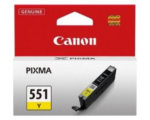 TINTA CANON CLI551Y AMARILLO BAJA (Espera 4 dias)