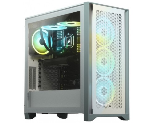 CAJA SEMITORRE ATX 4000D AIRFLOW TG WHITE CORSAIR (Espera 4 dias)