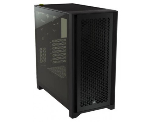 CAJA SEMITORRE ATX ICUE 4000D RGB AIRFLOW TG BLACK CORSAIR (Espera 4 dias)