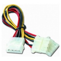 CABLE INTERNO GEMBIRD MOLEX 4 PIN 1x MACHO 2x HEMBRA