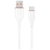 CABLE DE CARGA Y DATOS GEMBIRD USB TIPO C DE SILICONA PREMIUM 1,5 MBLANCO-1421 CABLE DE CARGA Y DATOS GEMBIRD USB TIPO C DE SILICONA PREMIUM 1,5 MBLANCO