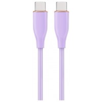 CABLE DE CARGA Y DATOS GEMBIRD (PD) TIPO-C SILICONA ALTA CALIDAD 1,5M MORADO-1421 CABLE DE CARGA Y DATOS GEMBIRD (PD) TIPO-C SILICONA ALTA CALIDAD 1,5M MORADO