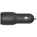 CARGADOR DE COCHE BELKIN CCB001BTBK  DOBLE USB-A  24W