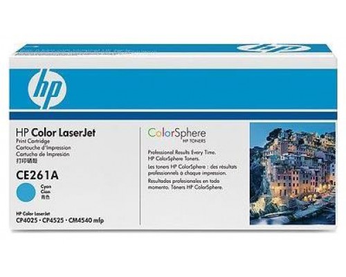 HP Laserjet CP/4025/4525/4525DN Toner Cian, 11.000 Paginas