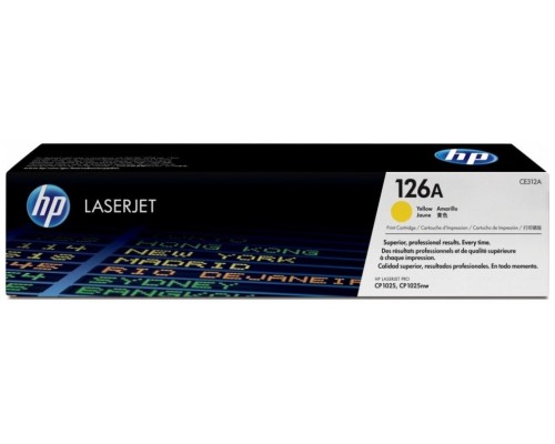 HP Laserjet PRO 100 CP/1025NW/1025/1020 Toner Amarillo 126A
