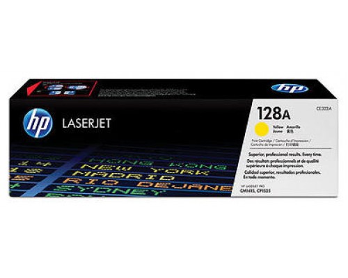 HP Laserjet PRO/SERIE CM1415 Toner Amarillo  128A