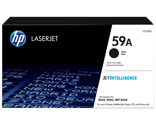 Cartucho de toner Original HP LaserJet 59A negro