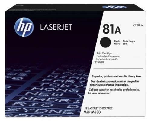 HP toner LaserJet Enterprise M630/M604dn 81A