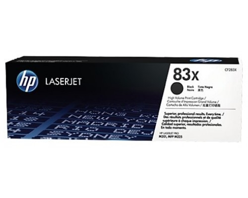 HP Laserjet 83X  Toner Negro Alta capacidad M201n/M225DN