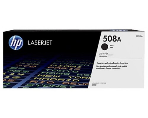 HP Laserjet M552/M553/M577 Toner 508A Negro 6.000 paginas estandard