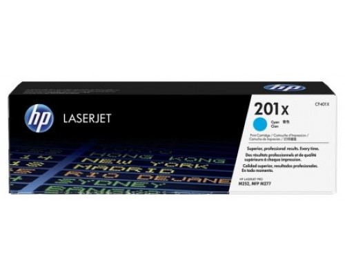 HP 201X TONER HP201X CIAN (CF401X) (Espera 4 dias)