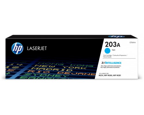 HP LaserJet M254,M280,M281 Toner Cian 203A