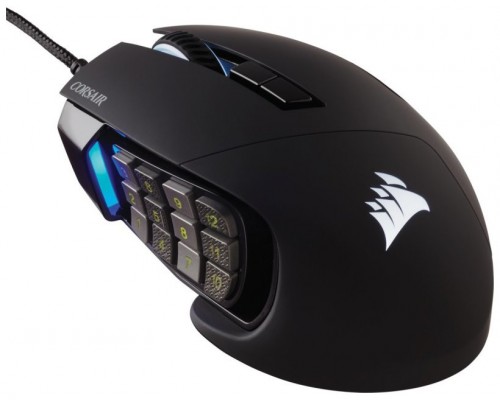 RATON CORSAIR USB GAMING SCIMITAR ELITE RGB OPTICO 16K