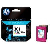 Cartucho de tinta original HP 301 Tri-color