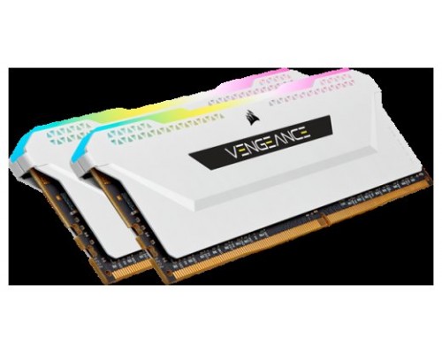 Corsair Vengeance CMH16GX4M2D3600C18W módulo de memoria 16 GB 2 x 8 GB DDR4 3600 MHz (Espera 4 dias)