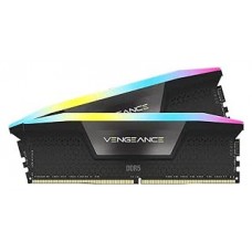 MEMORIA CORSAIR DDR5 32GB 2X16GB PC6000 VENGEANCE RGB CMH32GX5M2B6000C38 (Espera 4 dias)