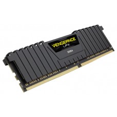 DDR4 4 GB 2400 VENGEANCE LPX BLACK CORSAIR (Espera 4 dias)