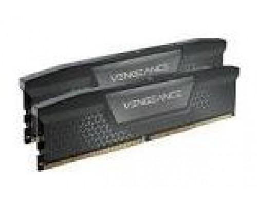 DDR5 64 GB(2X32KIT) 5600 VENGEANCE BLACK CORSAIR (Espera 4 dias)