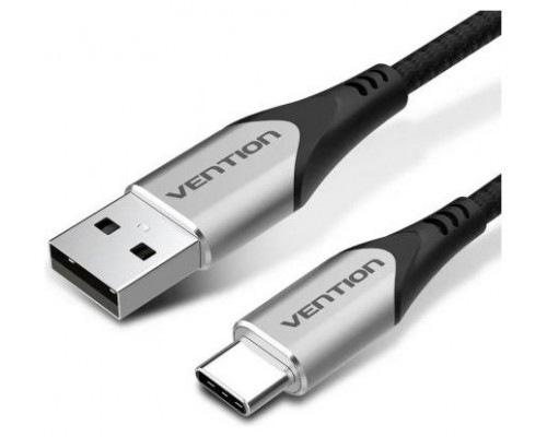 CABLE USB-A A USB-C M-M 3 M GRIS VENTION (Espera 4 dias)