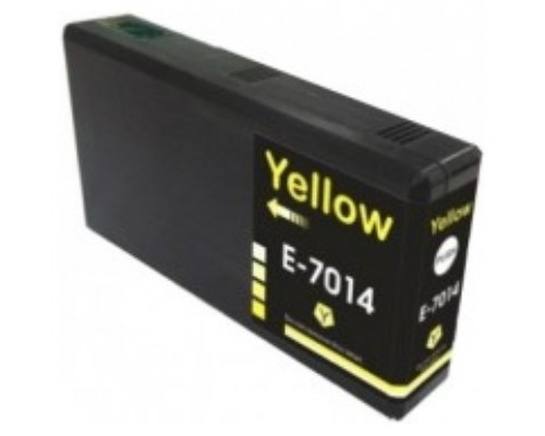 EPSON CARTUCHO COMPATIBLE T7014 AMARILLO C13T70144010-2001 EPSON CARTUCHO COMPATIBLE T7014 AMARILLO C13T70144010