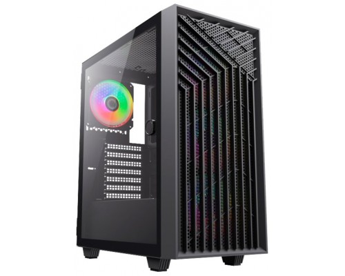 Coolbox Caja Gaming ATX GA300 GRIDLINE Black