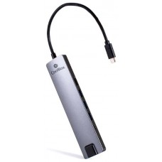 HUB USB Coolbox USB-C HDMI RJ45 USB 9 en 1