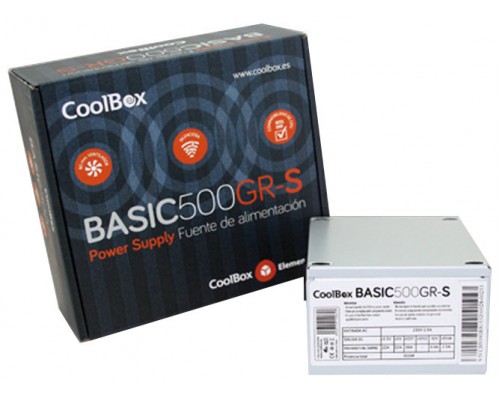 FUENTE DE ALIMENTACION COOLBOX SFX BASIC 500GR-S