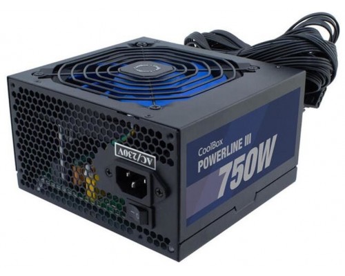 FUENTE ALIMENTACION ATX 750W COOLBOX POWERLINE III