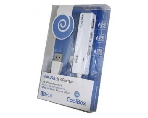 CoolBox HUB USB (1 x USB3.0 + 3 x USB2.0)