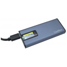 Coolbox CAJA SSD M.2 NVME/SATA LCD MINICHASE PS32