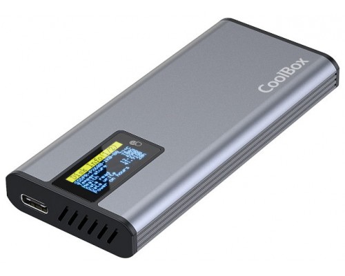 CAJA EXTERNA M.2 NVMe/SATA COOLBOX MINICHASE PS32